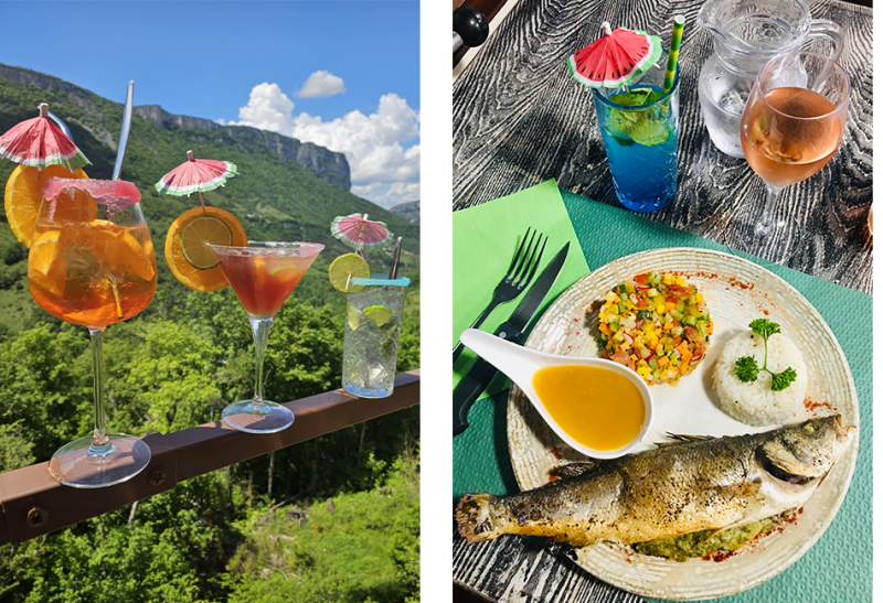 Le Restaurant - Le Refuge Du Phoenix - Restaurant Saint Jean en Royans - Hotel Vercors